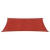 Uždanga nuo saulės, raudonos spalvos, 2,5x3,5m, HDPE, 160g/m²