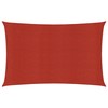 Uždanga nuo saulės, raudonos spalvos, 2,5x4m, HDPE, 160g/m²