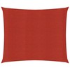 Uždanga nuo saulės, raudonos spalvos, 2x2,5m, HDPE, 160g/m²