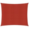 Uždanga nuo saulės, raudonos spalvos, 2x2m, HDPE, 160g/m²