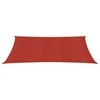 Uždanga nuo saulės, raudonos spalvos, 3x4,5m, HDPE, 160g/m²
