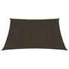 Uždanga nuo saulės, rudos spalvos, 2x2m, HDPE, 160g/m²