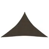 Uždanga nuo saulės, rudos spalvos, 3,5x3,5x4,9m, HDPE, 160g/m²