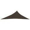 Uždanga nuo saulės, rudos spalvos, 3x4x5m, HDPE, 160g/m²