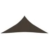 Uždanga nuo saulės, rudos spalvos, 4,5x4,5x4,5m, HDPE, 160g/m²