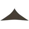 Uždanga nuo saulės, rudos spalvos, 4x5x5m, HDPE, 160g/m²