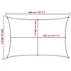 Uždanga nuo saulės, smėlio spalvos, 2,5x4m, HDPE, 160g/m²