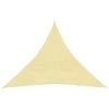 Uždanga nuo saulės, smėlio spalvos, 3x3x3m, HDPE, 160g/m²