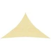 Uždanga nuo saulės, smėlio spalvos, 3x3x4,2m, HDPE, 160g/m²