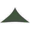 Uždanga nuo saulės, tamsiai žalia, 2,5x2,5x3,5m, HDPE, 160g/m²