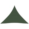 Uždanga nuo saulės, tamsiai žalia, 3,6x3,6x3,6m, HDPE, 160g/m²
