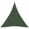 Uždanga nuo saulės, tamsiai žalia, 3x4x4m, HDPE, 160g/m²