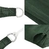 Uždanga nuo saulės, tamsiai žalia, 4x4x4m, HDPE, 160g/m²