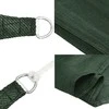 Uždanga nuo saulės, tamsiai žalios spalvos, 4x4m, HDPE, 160g/m²