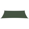 Uždanga nuo saulės, tamsiai žalios spalvos, 3x5m, HDPE, 160g/m²