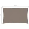 Uždanga nuo saulės, taupe, 5x8m, oksfordo audinys, stačiakampė