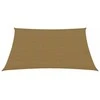 Uždanga nuo saulės, taupe spalvos, 2,5x2,5m, HDPE, 160g/m²