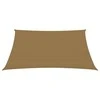 Uždanga nuo saulės, taupe spalvos, 2x3m, HDPE, 160g/m²