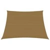 Uždanga nuo saulės, taupe spalvos, 3/4x2m, HDPE, 160g/m²