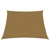 Uždanga nuo saulės, taupe spalvos, 3/4x3m, HDPE, 160g/m²