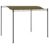 Uždanga nuo saulės, taupe spalvos, 3x2,4m, 180g/m²