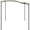Uždanga nuo saulės, taupe spalvos, 3x2,4m, 180g/m²