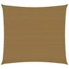 Uždanga nuo saulės, taupe spalvos, 3x3m, HDPE, 160g/m²