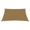 Uždanga nuo saulės, taupe spalvos, 3x3m, HDPE, 160g/m²