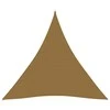 Uždanga nuo saulės, taupe spalvos, 3x3x3m, HDPE, 160g/m²