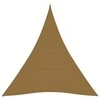 Uždanga nuo saulės, taupe spalvos, 3x4x4m, HDPE, 160g/m²