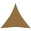 Uždanga nuo saulės, taupe spalvos, 4x4x4m, HDPE, 160g/m²