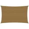 Uždanga nuo saulės, taupe spalvos, 4x6m, HDPE, 160g/m²