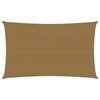 Uždanga nuo saulės, taupe spalvos, 4x7m, HDPE, 160g/m²