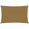 Uždanga nuo saulės, taupe spalvos, 5x7m, HDPE, 160g/m²