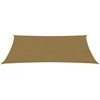 Uždanga nuo saulės, taupe spalvos, 5x7m, HDPE, 160g/m²