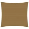 Uždanga nuo saulės, taupe spalvos, 6x6m, HDPE, 160g/m²
