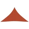 Uždanga nuo saulės, terakota, 3,5x3,5x4,9m, HDPE, 160g/m²