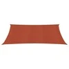 Uždanga nuo saulės, terakota spalvos, 2,5x4,5m, HDPE, 160g/m²