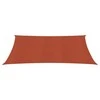 Uždanga nuo saulės, terakota spalvos, 2x3m, HDPE, 160g/m²
