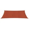 Uždanga nuo saulės, terakota spalvos, 2x4,5m, HDPE, 160g/m²