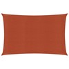 Uždanga nuo saulės, terakota spalvos, 2x4m, HDPE, 160g/m²