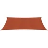 Uždanga nuo saulės, terakota spalvos, 3x6m, HDPE, 160g/m²