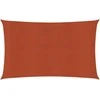 Uždanga nuo saulės, terakota spalvos, 3x6m, HDPE, 160g/m²