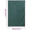 Uždangalai augalams su užtrauktukais, 10vnt., 1x1,55m, 70g/m²