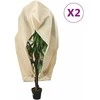 Uždangalai augalams su užtrauktukais, 2 vnt., 1,2x1,8 m, 70g/m²
