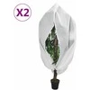 Uždangalai augalams su užtrauktukais, 2vnt., 3,14x2,5 m, 70g/m²