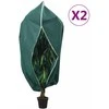 Uždangalai augalams su užtrauktukais, 2vnt., 2,36x2m, 70g/m²