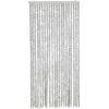 Užuolaida nuo musių, pilkos spalvos, 100x200cm, šenilis