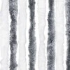 Užuolaida nuo vabzdžių, pilka ir balta, 118x220cm, šenilis