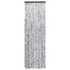 Užuolaida nuo vabzdžių, ruda ir smėlio, 56x200cm, šenilis